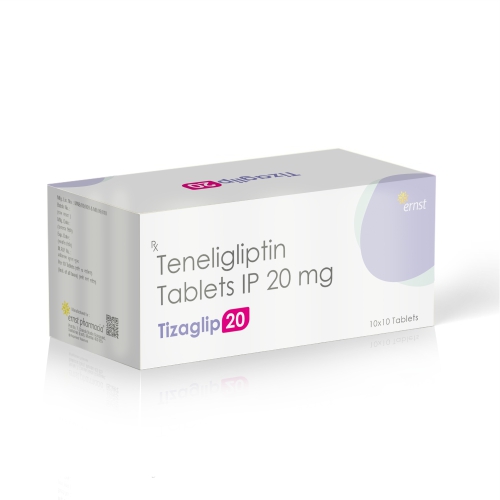 Teneligliptin Tablets IP 20 MG – TIZAGLIP 20 Tablets