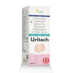 Potassium Magnesium Citrate D-Mannose & Cranberry Extract Syrup - Ernst Pharmacia