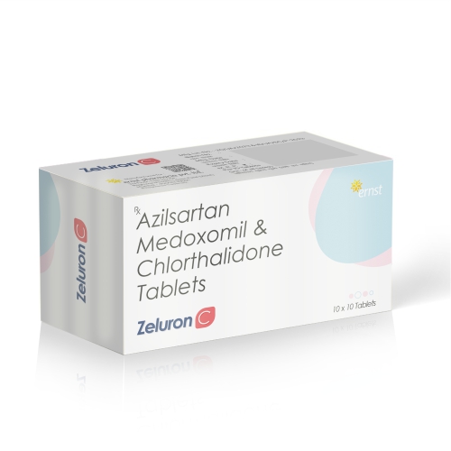 Azilsartan Medoxomil & Crthalidone Tablets – ZELURON C Tablets