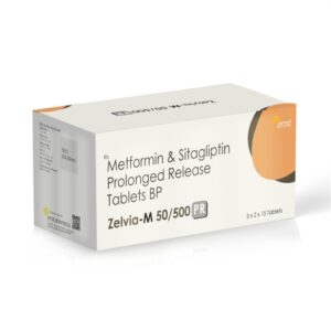 Sitagliptin 50 Mg & Metformin 500 Mg Prolonged Release Tablets - Ernst Pharmacia