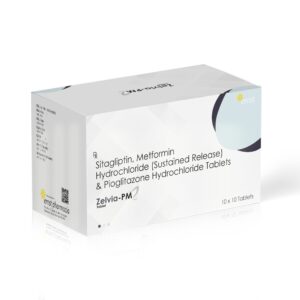 Sitagliptin Phosphate & Metformin Hydrochloride SR Tablets - Ernst Pharmacia