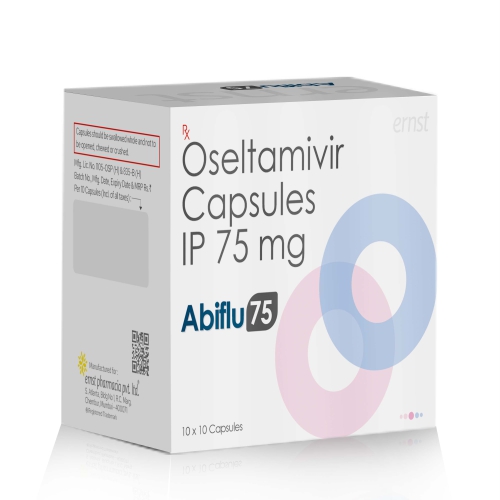 Oseltamivir Capsules 75 Mg - ABIFLU 75 Capsules - Ernst Pharmacia