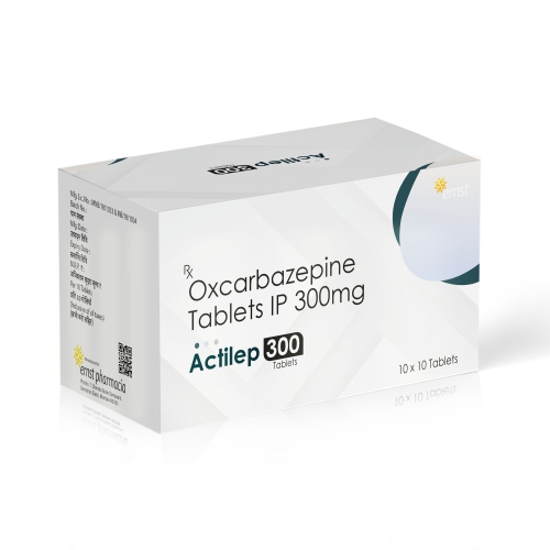 Oxcarbazepine Tablets 300 Mg - ACTILEP 300 Tablets - Ernst Pharmacia