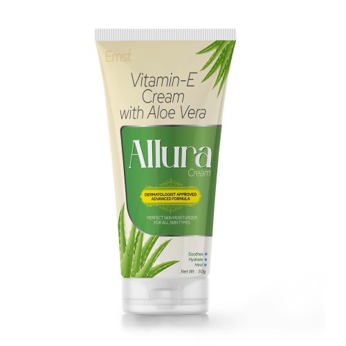 Vitamin E Cream & Aloe Vera - ALLURA Cream - Ernst Pharmacia