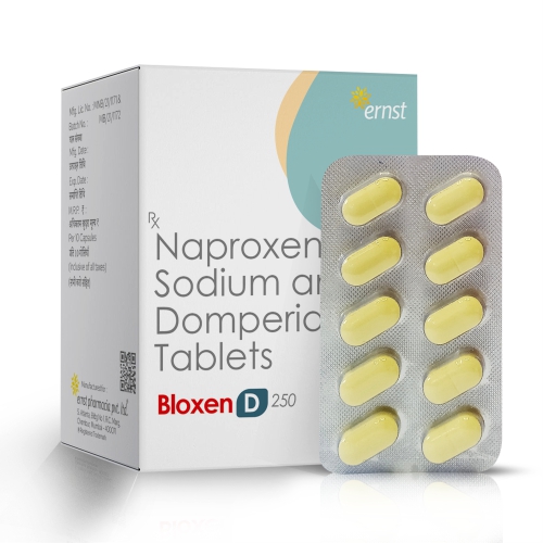 Naproxen 250 Mg & Domperidone 10 Mg Tablets
