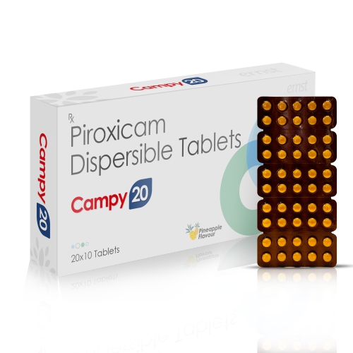 Piroxicam Dispersible Tablets 20MG