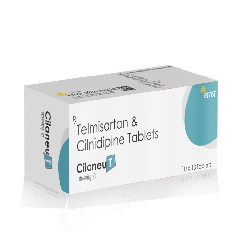 Telmisartan & Cilnidipine Tablets – CILANEU T Tablets