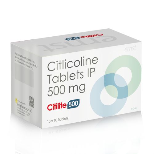 Citicoline Tablets 500Mg - CITILITE 500 Tablets - Ernst Pharmacia