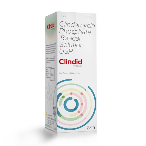 Clindamycin Phosphate Topical Solution USP - CLINDID Mist Spray - Ernst Pharmacia
