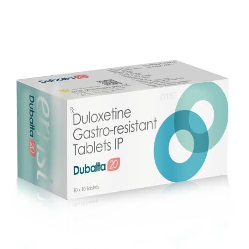 Duloxetine Gastro Ressitant Tablets 20 Mg - DUBALTA 20 Tablets - Ernst Pharmacia