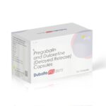 Pregabalin & Duloxetine (Delayed Release) Capsules - DUBALTA PG 20/75 Capsules - Ernst Pharmacia