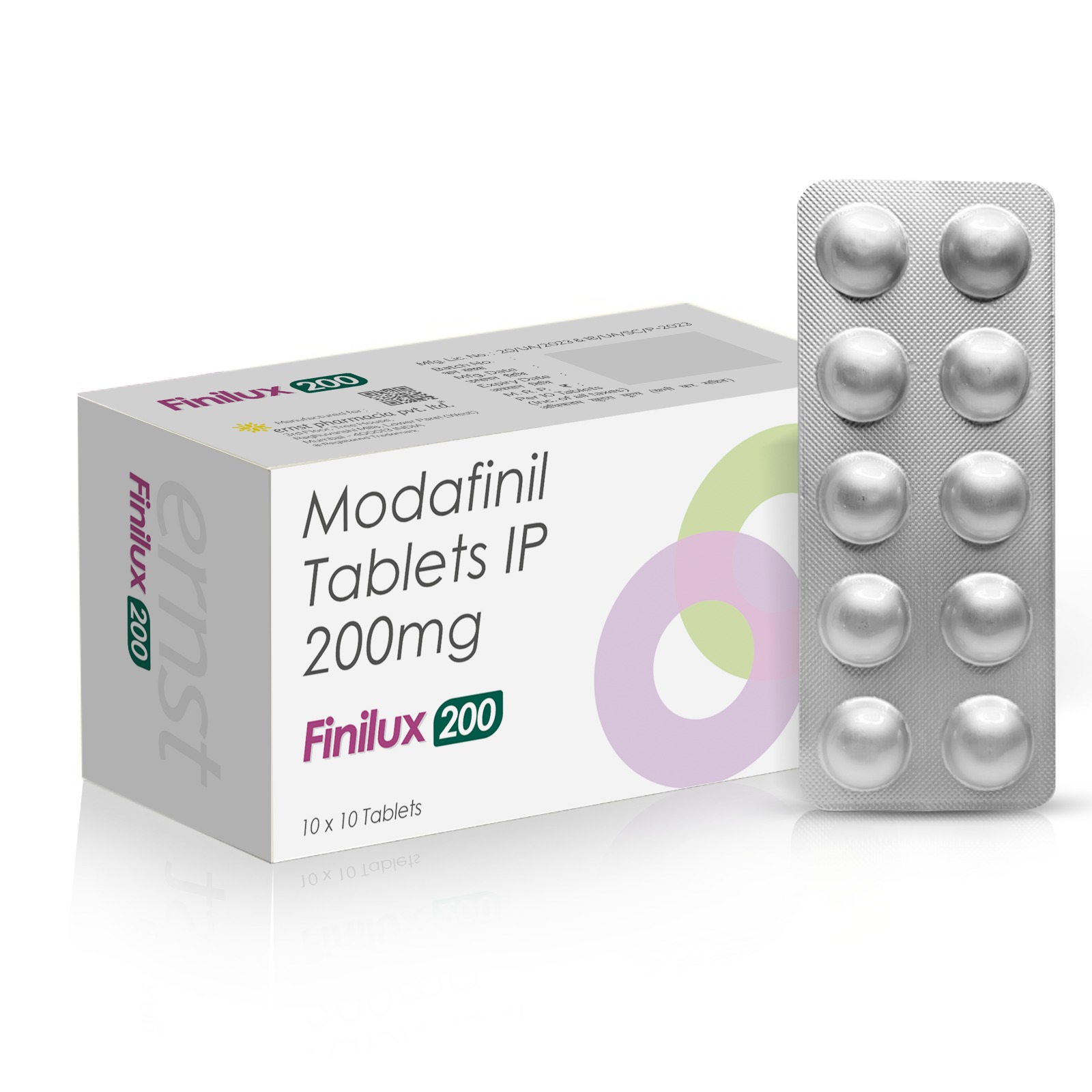 Modafinil Tablets IP 200 Mg