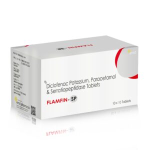 Diclofenac Potassium Paracetamol & Serratiopeptidase Tablets - Ernst Pharmacia