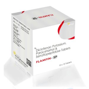 Diclofenac 50Mg, Paracetamol 325Mg & Serratiopeptidase Tablets - Ernst Pharmacia