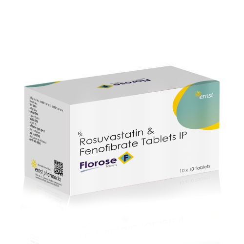 Rosuvastatin & Fenofibrate Tablets – FLOROSE F Tablets