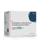 Chlordiazepoxide & Amitriptyline HCl Tablets - LATIRON PLUS Tablets - Ernst Pharmacia