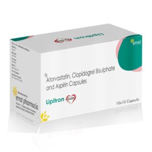 Atorvastatin, Clopidogrel Bisulphate & Aspirin Capsules - Ernst Pharmacia