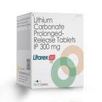 Lithium Carbonate Prolonged Release Tablets IP 300 MG - LITAREX 300 PR Tablets - Ernst Pharmacia