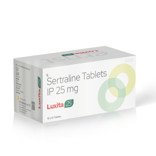 Sertraline Tablets IP 25Mg – LUXITA 25 Tablets