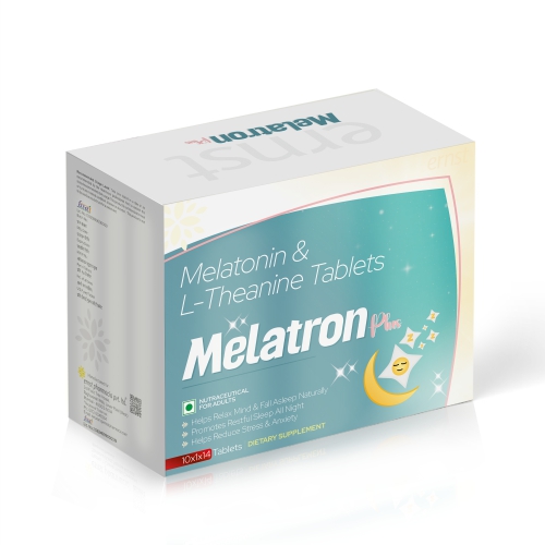 Melatonin & L-Theanine Tablets - MELATRON PLUS Tablets