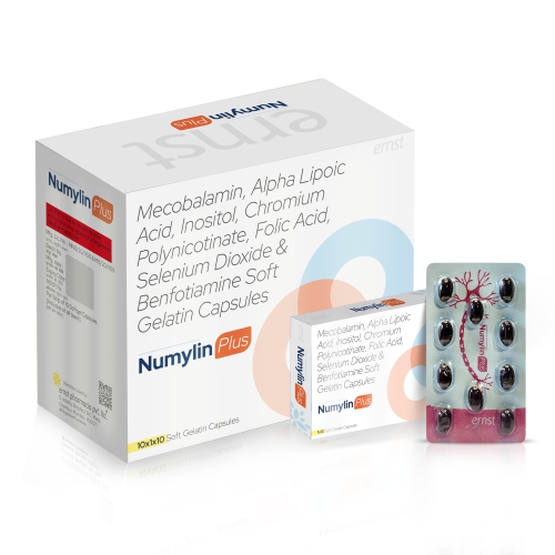 Methylcobalamin Alpha Lipoic Acid Inositol Chlromium Polynicotinate Folic Acid Selenium Dioxide & Benfotiamine Soft Gelatin Capsules