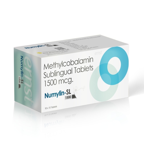 Methylcobalamin Sublingual Tablets 1500 Mcg - NUMYLIN SL 1500 Tablets - Ernst Pharmacia