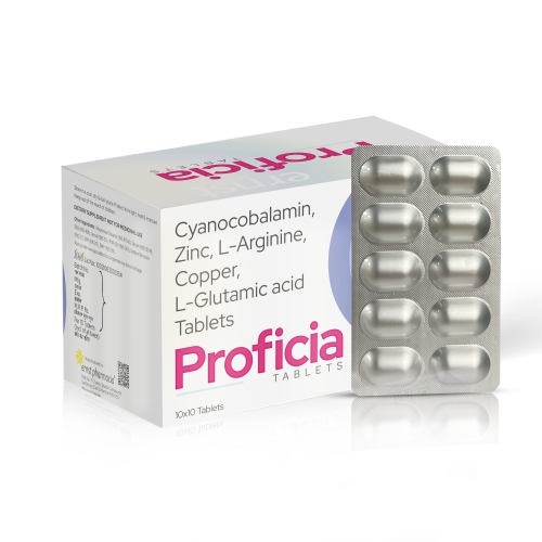 Cynocobalamin Zinc L Arginine Copper L Glutamic Acid Tablets