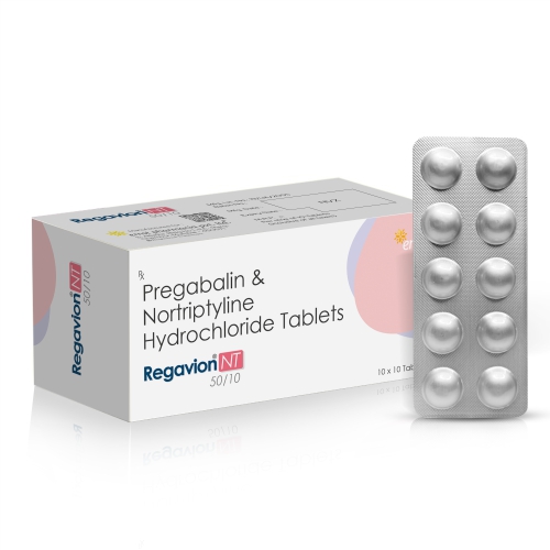 Pregabalin & Nortriptyline Hydrochloride Tablets