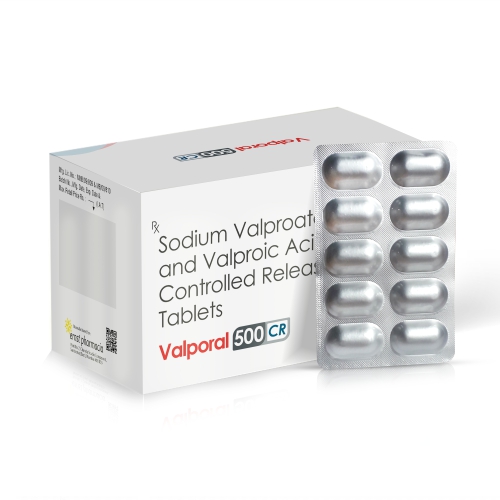 Sodium Valproate & Valproic Acid Controlled Release Tablets 500Mg