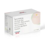 Betahistine Ginkgo Dry Extract Piracetam Vinpocetine & Cholecalciferol Tablets - VEBRAIN TOTAL Tablets - Ernst Pharmacia