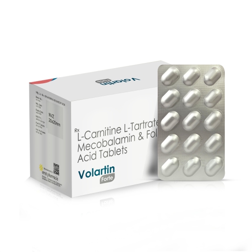 L-Carnitine L-Tartrate Methylcobalamin & Folic Acid Tablets