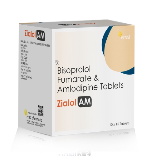 Bisoprolol Fumarate & Amlodipine Tablets – ZIALOL AM Tablets