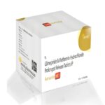 Glimepiride & Metformin Hydrochloride Prolonged Release Tablets - AMARIN M1 Tablets - Ernst Pharmacia