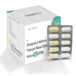 Glimepiride 2 Mg & Metformin HCL 1000 Mg (ER) (Bilayered) Tablets