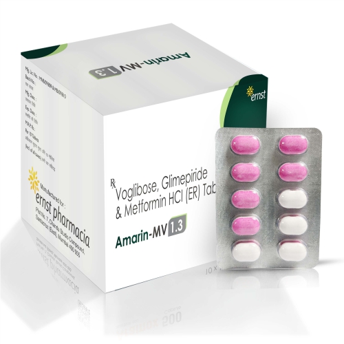 Voglibose Glimepiride & Metformin HCL ER Tablets