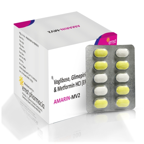 Voglibose Glimepiride & Metformin HCL (ER) Tablets
