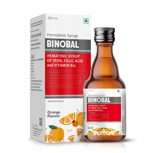 Hematinic Syrup Of Iron Folic Acid & Vitamin B12