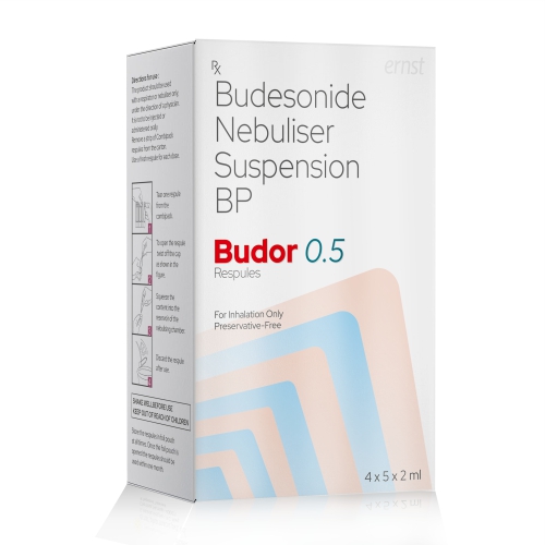 Budesonide Nuclear Suspension BP - BUDOR 0.5 - Ernst Pharmacia