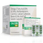 Calcitrol, Omega 3 Fatty Acid (EPA & DHA)Folic Acid, Methylcobalamin & Calcium Carbonate Soft Gelatin Capsules
