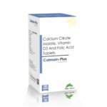 Calcium Citrate Malate Vitamin D3 & Folic Acid Tablets - CALMAIN PLUS Tablets - Ernst Pharmacia