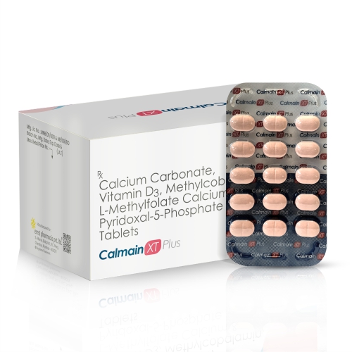 Calcium Carbonate Vitamin D3 Methylcobalamin L-Methylfolate Calcium Pyridoxal-5 Phosphate Tablets