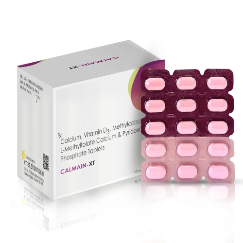 Calcium Vitamin D3 Methylcobalamin L-Methylfolate Calcium & Pyridoxal-5 Phosphate Tablets