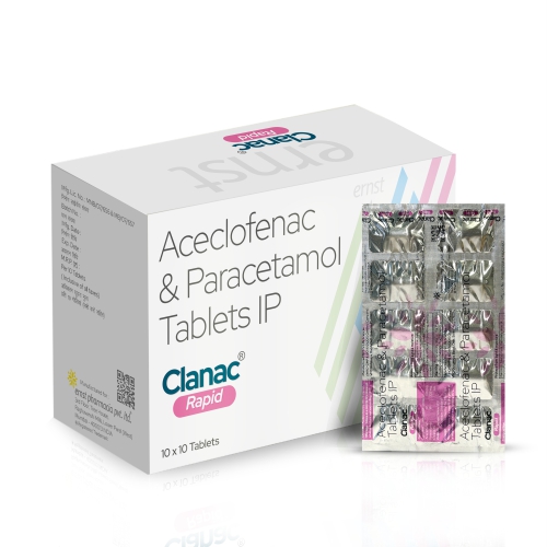 Aceclofenac & Paracetamol Tablets IP