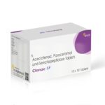 Aceclofenac Paracetamol & Serratiopeptidase Tablets – CLANAC SP Tablets - Ernst Pharmacia