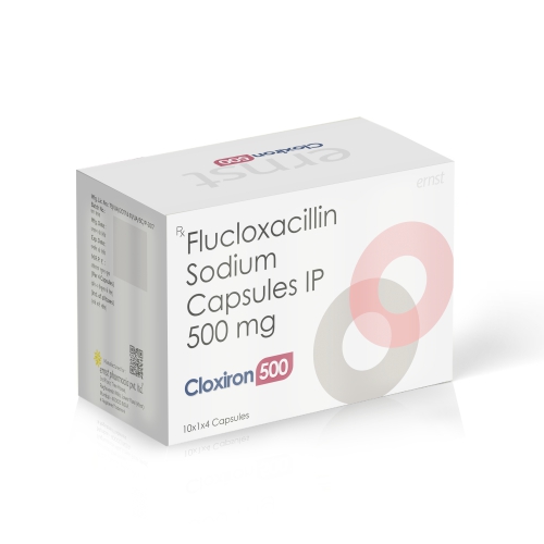 Flucloxacillin Sodium Capsules IP 500 Mg – CLOXIRON 500 Capsules