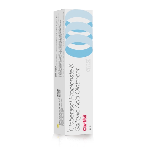 Clobetasol & Salicylic Acid Ointment - CORTISIL Ointment - Ernst Pharmacia