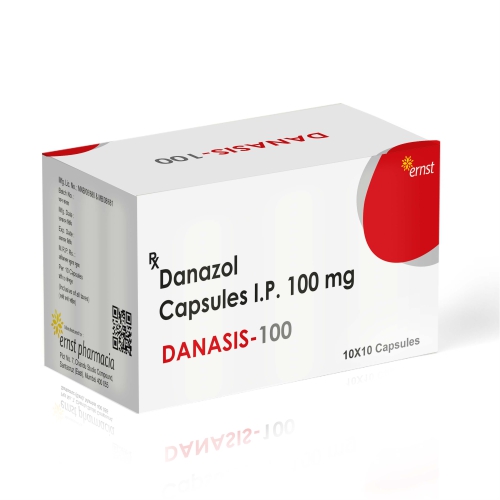 Danazol Capsules I.P 100MG - DANASIS 100 Capsules - Ernst Pharmacia