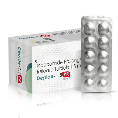 Indapamide 1.5 Mg PR (Prolonged Release) Tablets