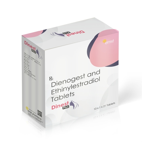 Dienogest & Ethinylestradiol Tablets - DINEST PLUS Tablets - Ernst Pharmacia