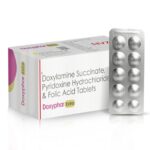Doxylamine Succinate 20 MG + Pyridoxine Hydrochloride 20 MG + Folic Acid 5 MG
